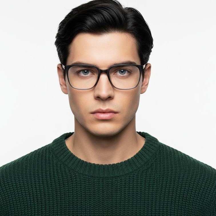 Gafas rectangulares azules TR90 #BS0620-0190
