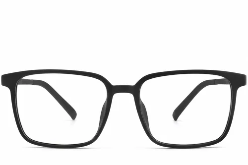 Rectangular Black TR90 Glasses #BS0620-0199