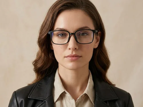 Rectangular Black TR90 Glasses #BS0620-0199