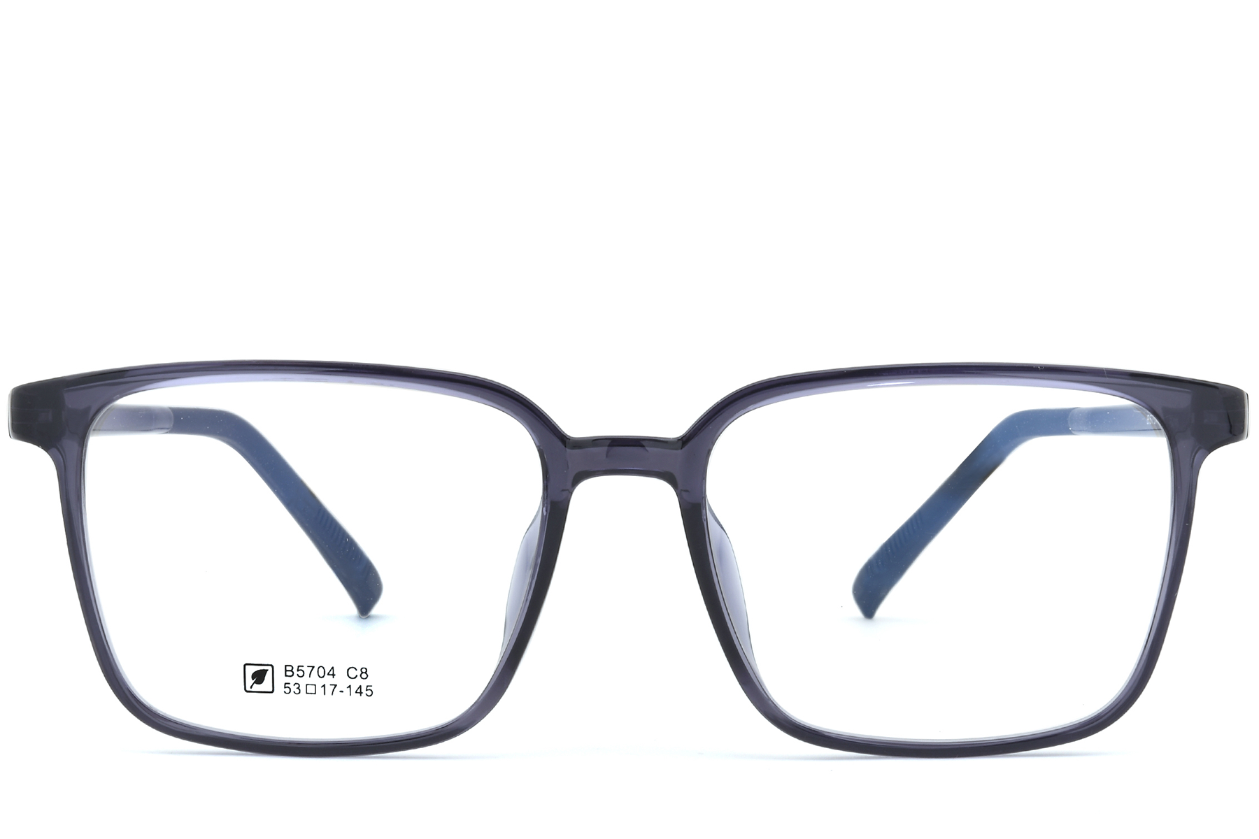 Rectangular Blue TR90 Glasses #BS0620-0201