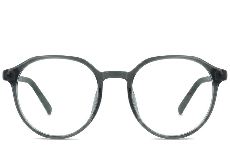 Oval Gray TR90 Glasses #BS0620-0202