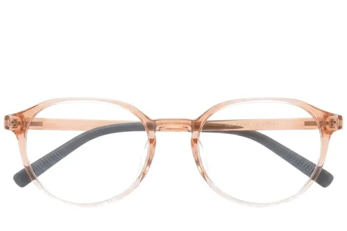 Lunettes ovales orange TR90 #BS0620-0205