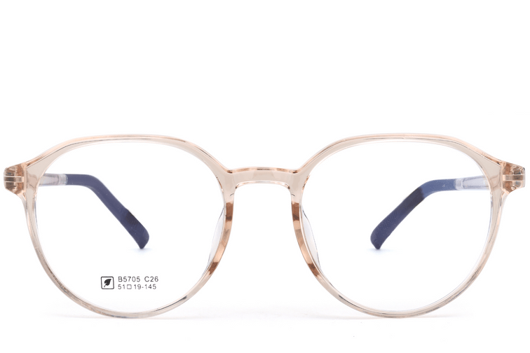 Oval Orange TR90 Glasses #BS0620-0206