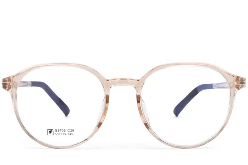 Lunettes ovales orange TR90 #BS0620-0206