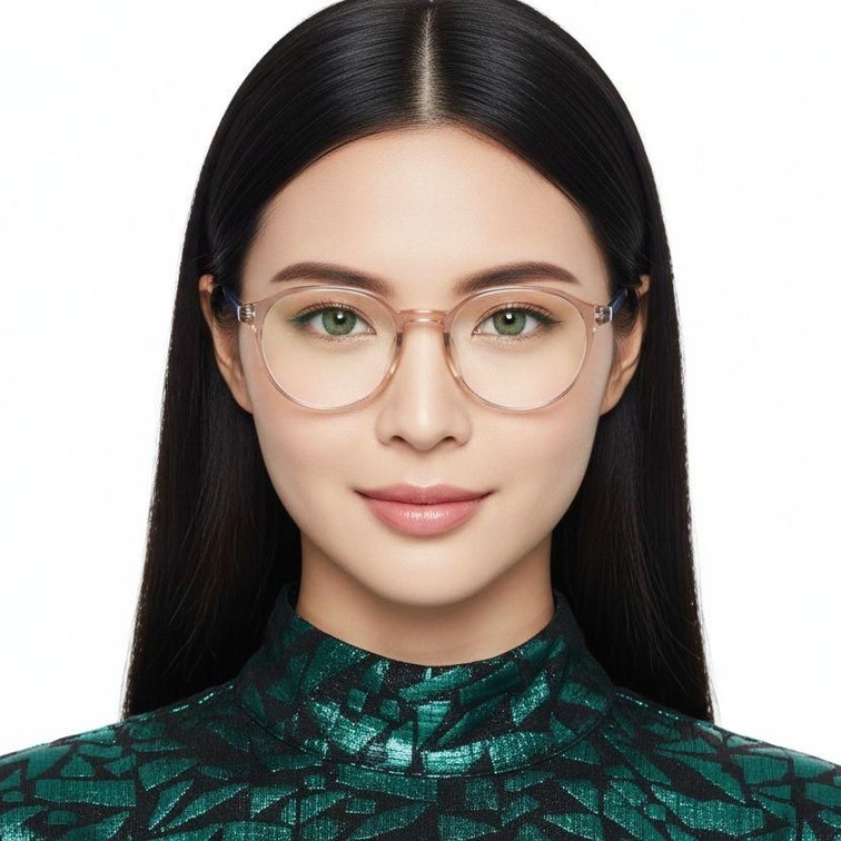 Gafas TR90 ovaladas naranjas #BS0620-0206