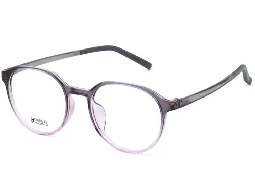 Lunettes ovales roses TR90 #BS0620-0207