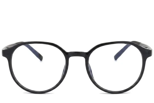 Lunettes ovales noires TR90 #BS0620-0208
