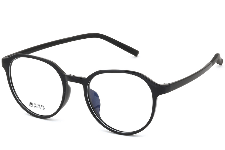 Oval Black TR90 Glasses #BS0620-0208