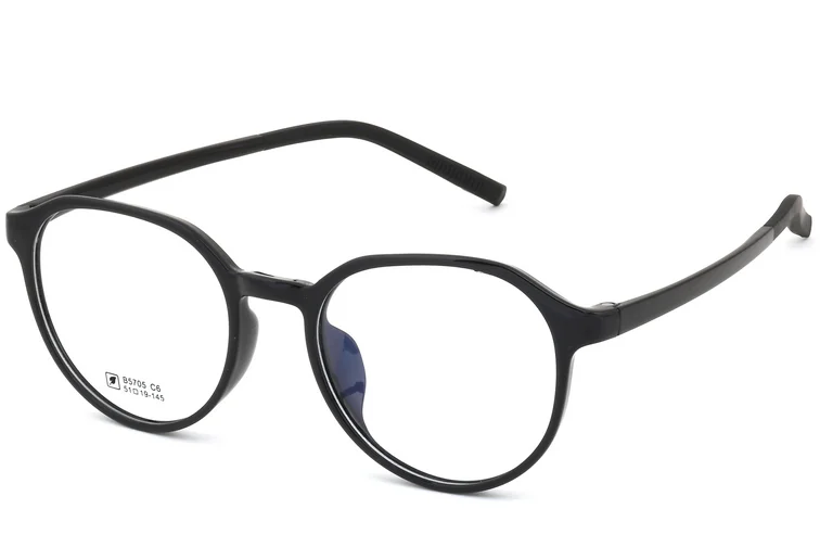 Gafas TR90 ovaladas negras #BS0620-0208