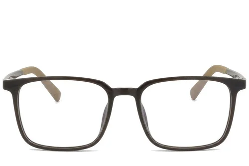 Lunettes rectangulaires vertes TR90 #BS0620-0210