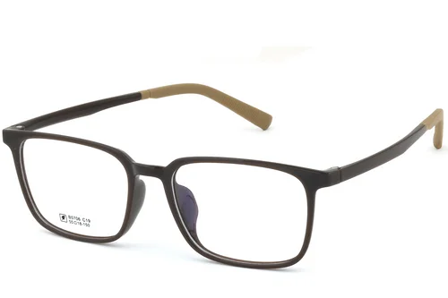 Lunettes rectangulaires vertes TR90 #BS0620-0210