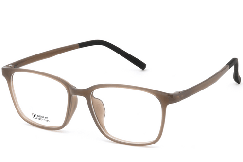 Rectangular Brown TR90 Glasses #BS0620-0220