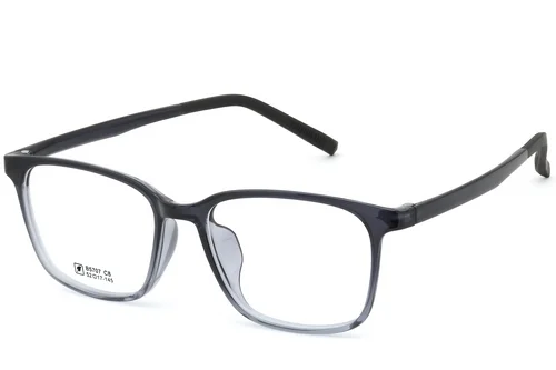 Lunettes rectangulaires bleues TR90 #BS0620-0221