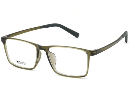 Rectangular Green TR90 Glasses #BS0620-0222