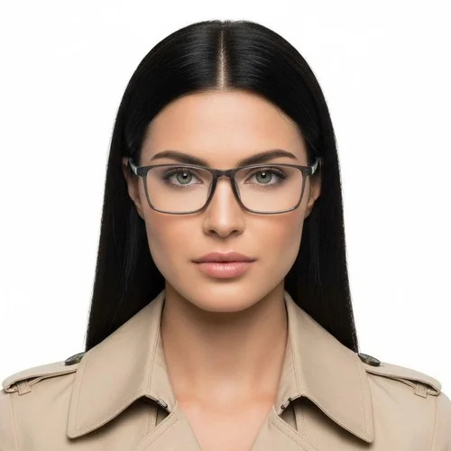 Lunettes rectangulaires bleues TR90 #BS0620-0227