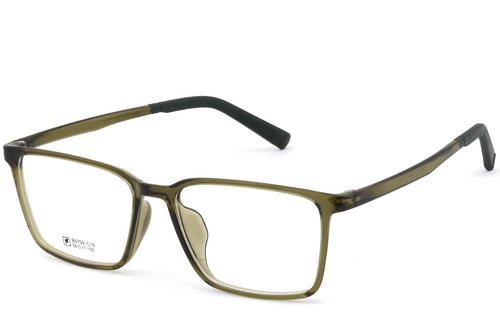Rectangular Green TR90 Glasses #BS0620-0228
