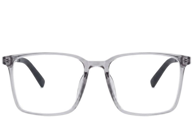 Rectangular Gray TR90 Glasses #BS0620-0229