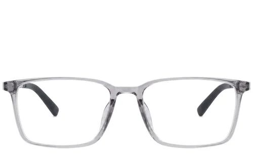 Lunettes rectangulaires grises TR90 #BS0620-0229