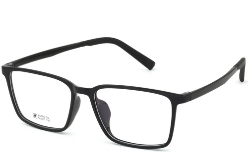 Rectangular Black TR90 Glasses #BS0620-0231