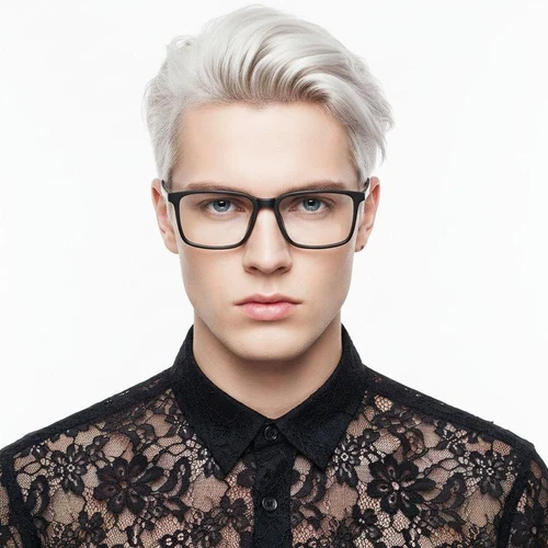 Rectangular Black TR90 Glasses #BS0620-0231