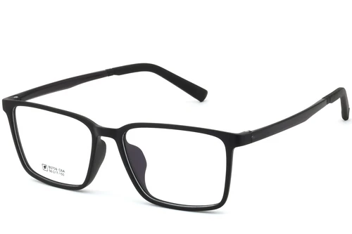 Rectangular Black TR90 Glasses #BS0620-0232