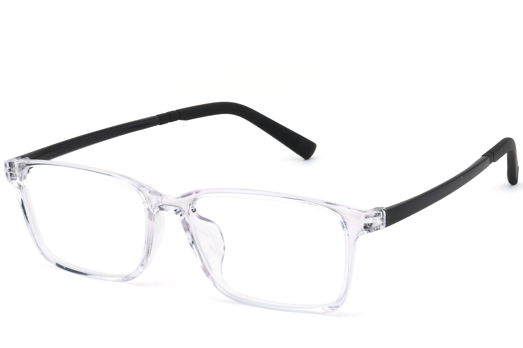 Rectangular Transparent TR90 Glasses #BS0620-0234