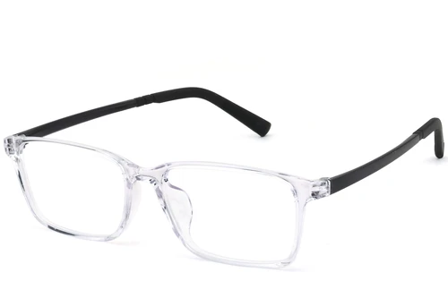 Rectangular Transparent TR90 Glasses #BS0620-0234
