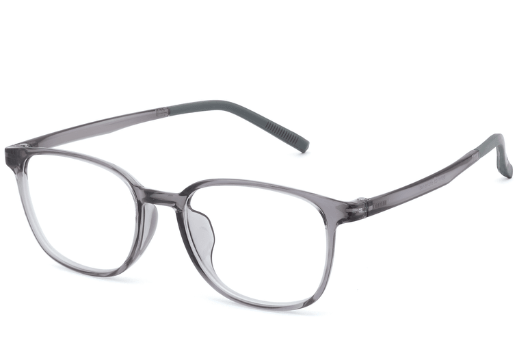 Gafas rectangulares grises TR90 #BS0620-0238