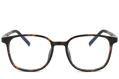 Lunettes rectangulaires écaille de tortue TR90 #BS0620-0239