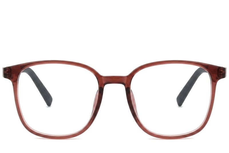 Rectangular Red TR90 Glasses #BS0620-0243