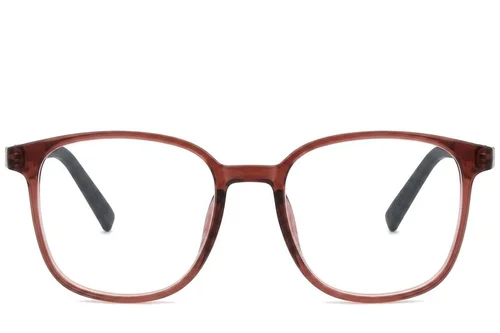 Rectangular Red TR90 Glasses #BS0620-0243