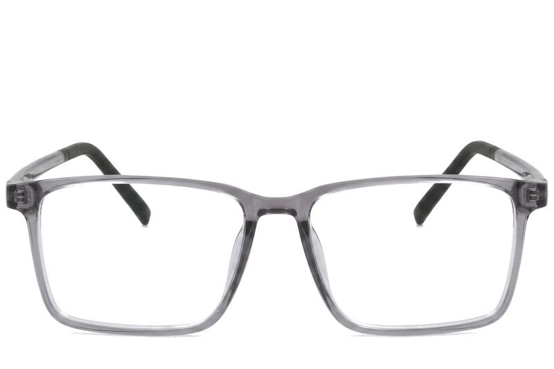 Rectangular Gray TR90 Glasses #BS0620-0245