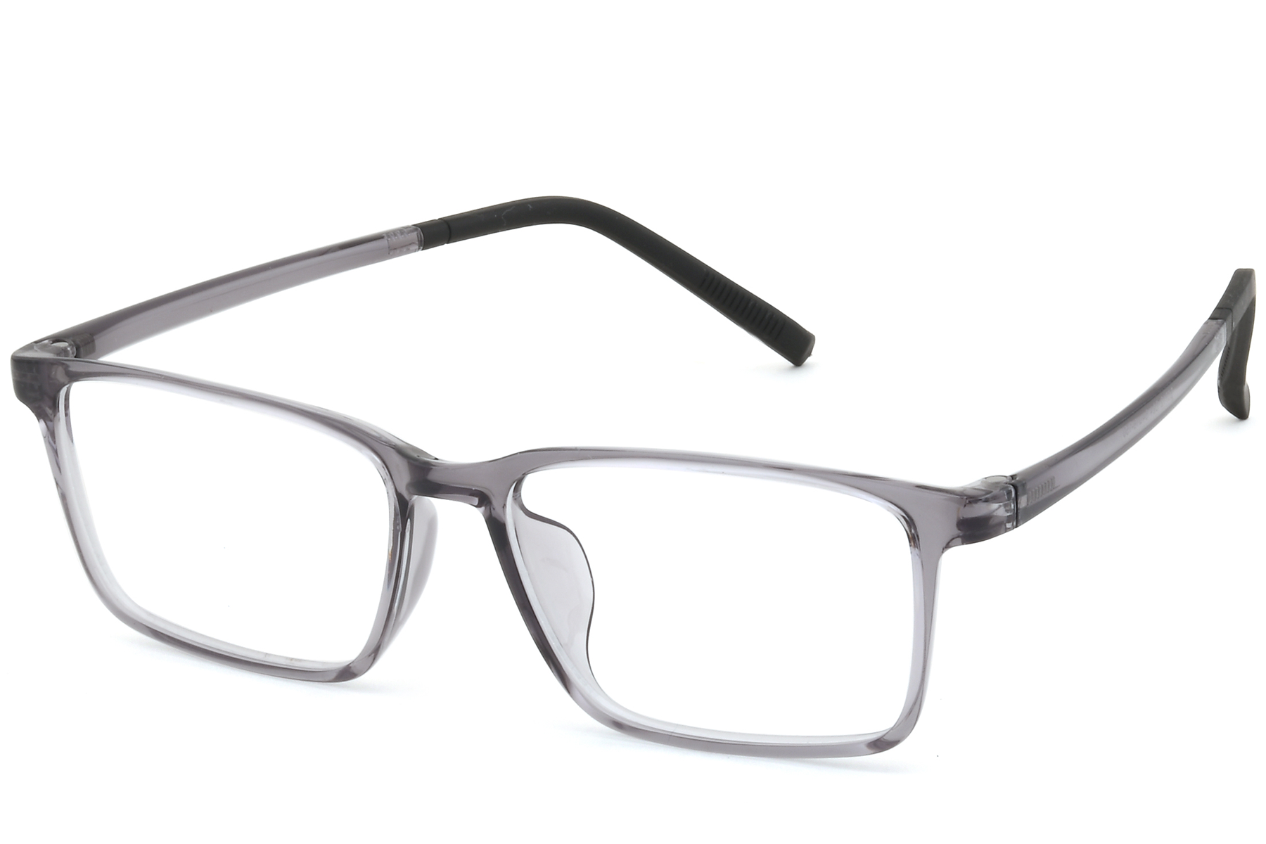 Rectangular Gray TR90 Glasses #BS0620-0245