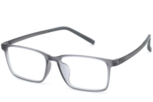 Rectangular Gray TR90 Glasses #BS0620-0246