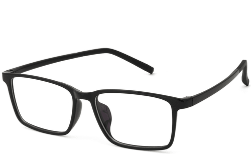 Rectangular Black TR90 Glasses #BS0620-0247