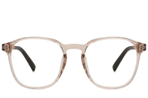 Rectangular Brown TR90 Glasses #BS0620-0249
