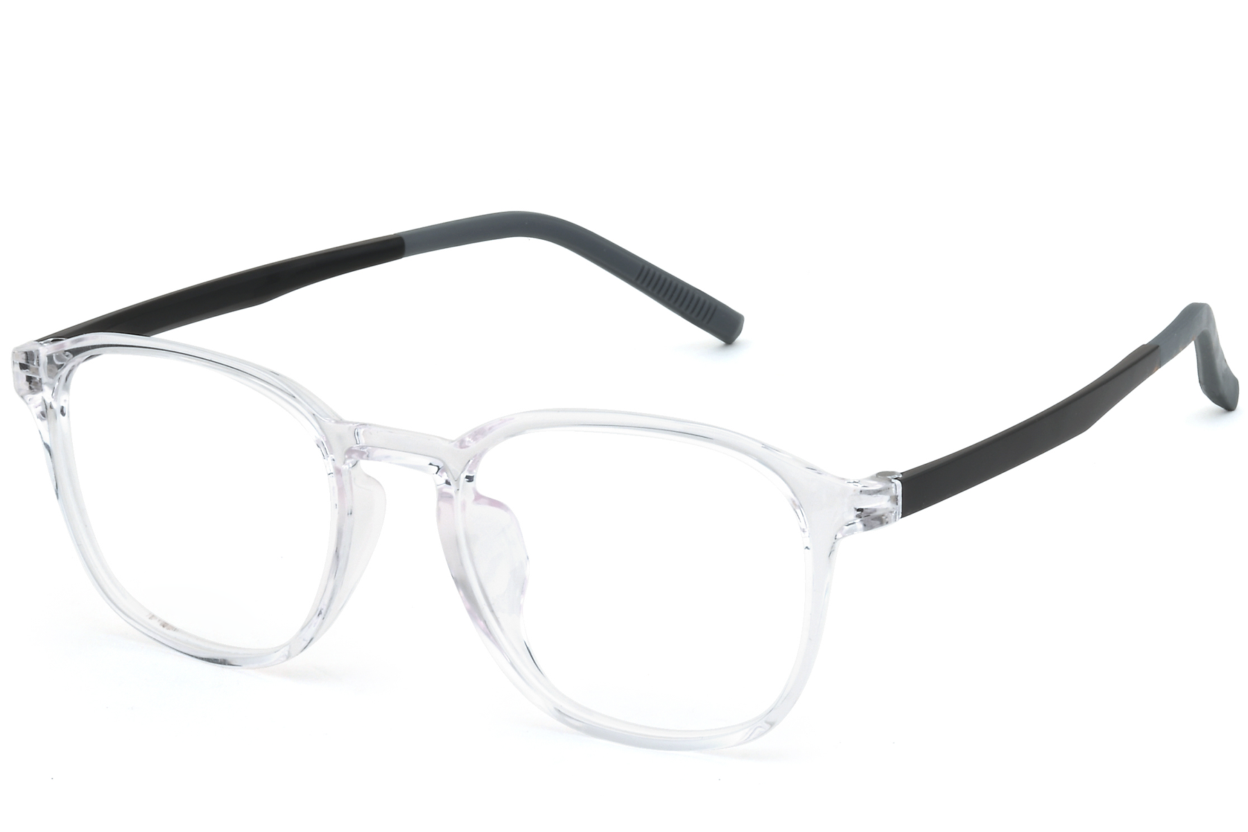 Rectangular Transparent TR90 Glasses #BS0620-0250