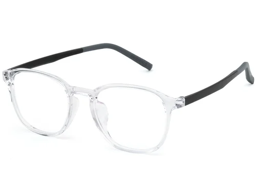 Lunettes rectangulaires transparentes TR90 #BS0620-0250