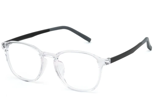 Gafas rectangulares transparentes TR90 #BS0620-0250