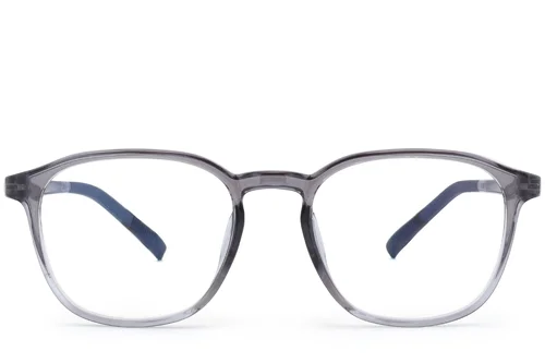 Lunettes rectangulaires grises TR90 #BS0620-0252