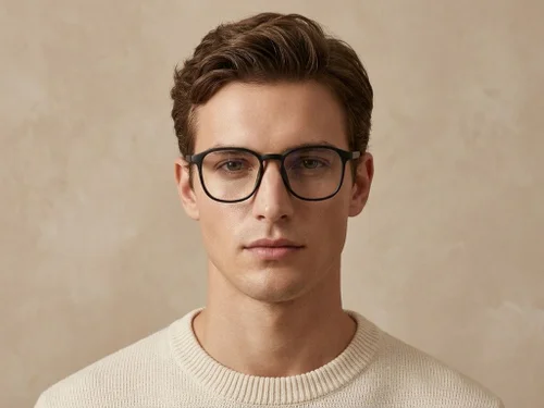 Rectangular Black TR90 Glasses #BS0620-0253