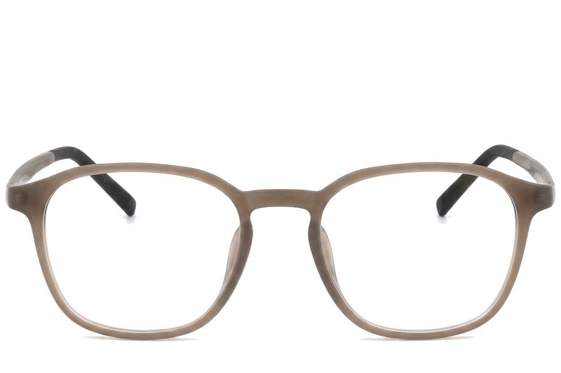 Occhiali rettangolari in TR90 marrone #BS0620-0255