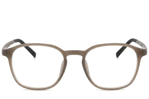 Lunettes rectangulaires marron TR90 #BS0620-0255