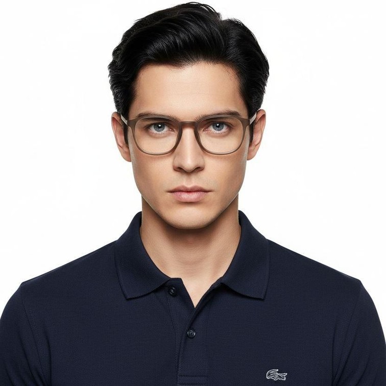 Rectangular Brown TR90 Glasses #BS0620-0255