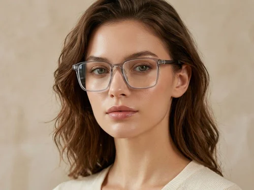 Lunettes rectangulaires grises TR90 #BS0620-0257