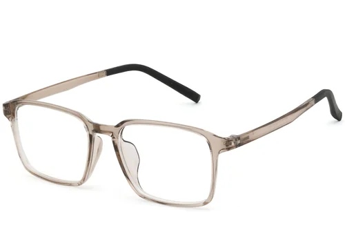 Lunettes rectangulaires marron TR90 #BS0620-0260