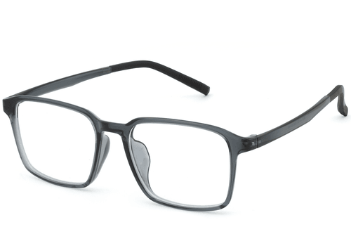 Lunettes rectangulaires bleues TR90 #BS0620-0261