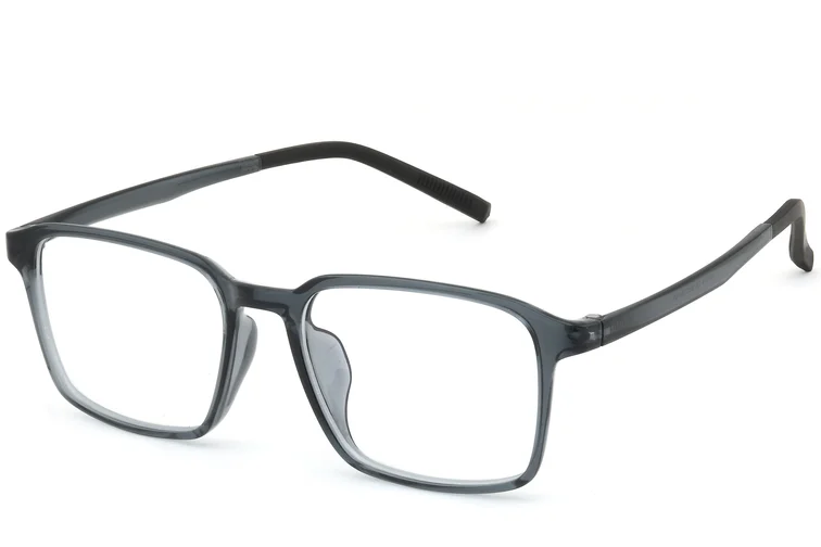 Lunettes rectangulaires bleues TR90 #BS0620-0261