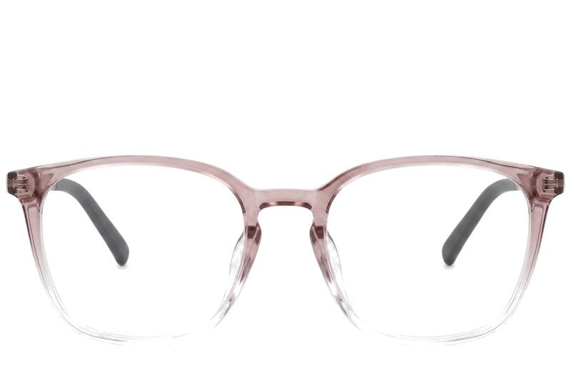 Rectangular Pink TR90 Glasses #BS0620-0262