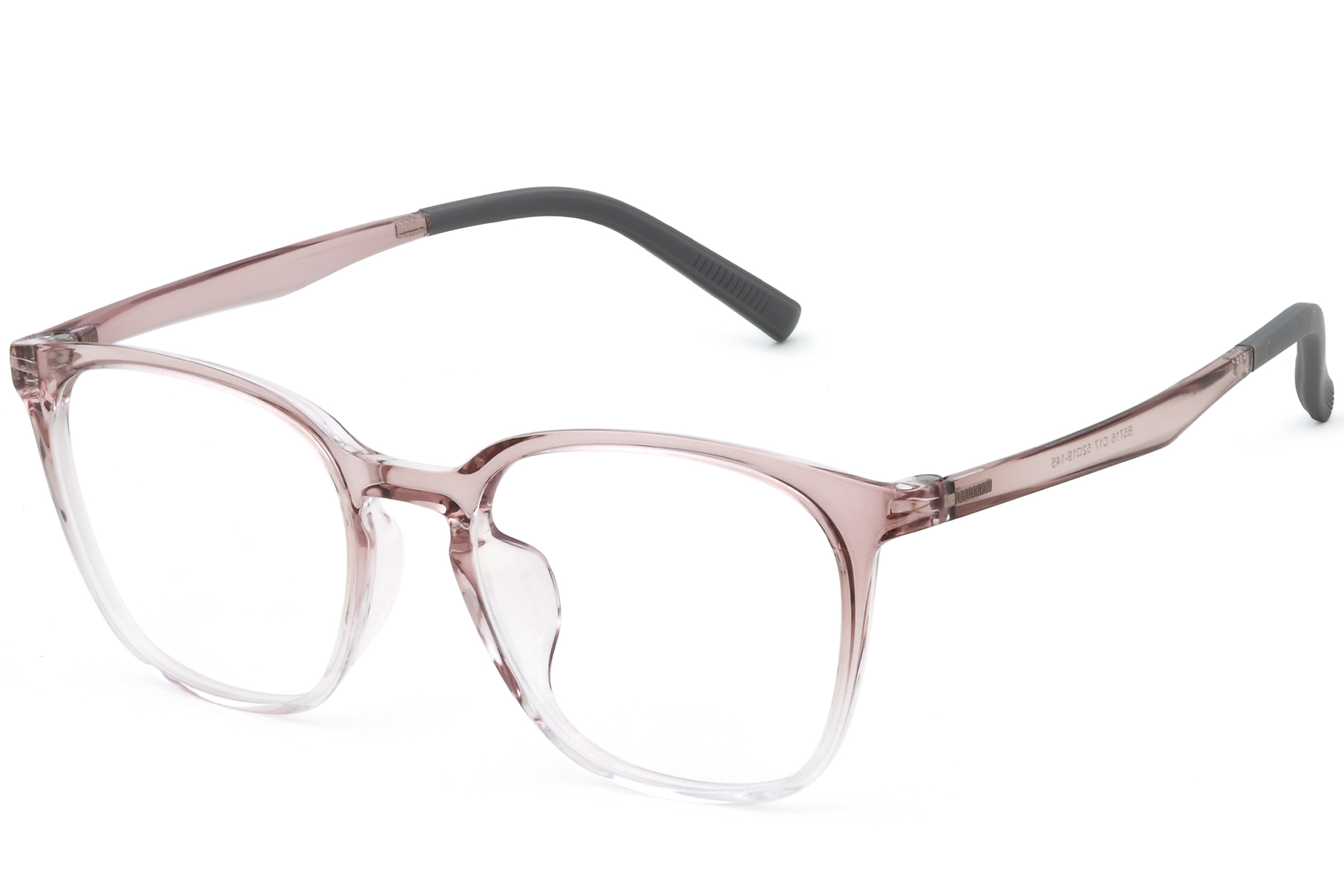 Rectangular Pink TR90 Glasses #BS0620-0262